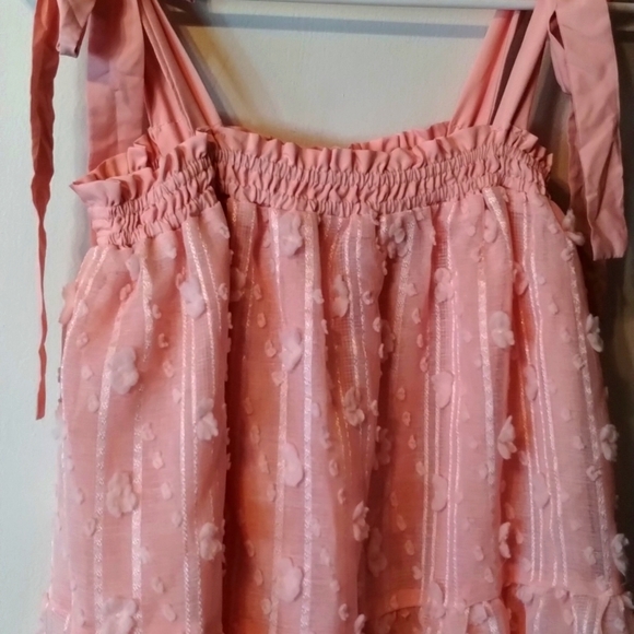 ⭐Pink Dress Women's Size Medium Mini - Picture 2 of 9